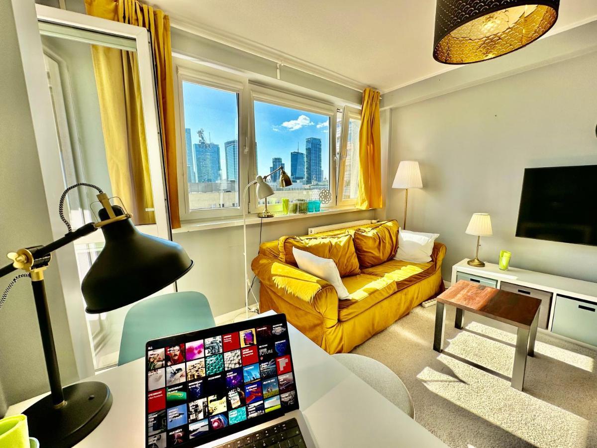 Gold 2 King Size Bed, Metro X2 Free Wifi, 50'Tv Netflix, Hbo, Appletv+ Lejlighed Warszawa Eksteriør billede