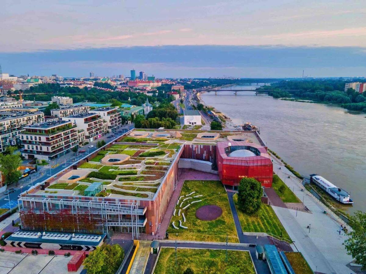 Gold 2 King Size Bed, Metro X2 Free Wifi, 50'Tv Netflix, Hbo, Appletv+ Lejlighed Warszawa Eksteriør billede