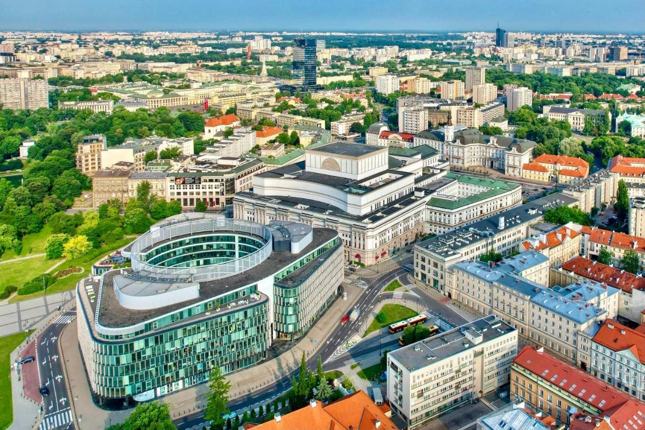 Gold 2 King Size Bed, Metro X2 Free Wifi, 50'Tv Netflix, Hbo, Appletv+ Lejlighed Warszawa Eksteriør billede