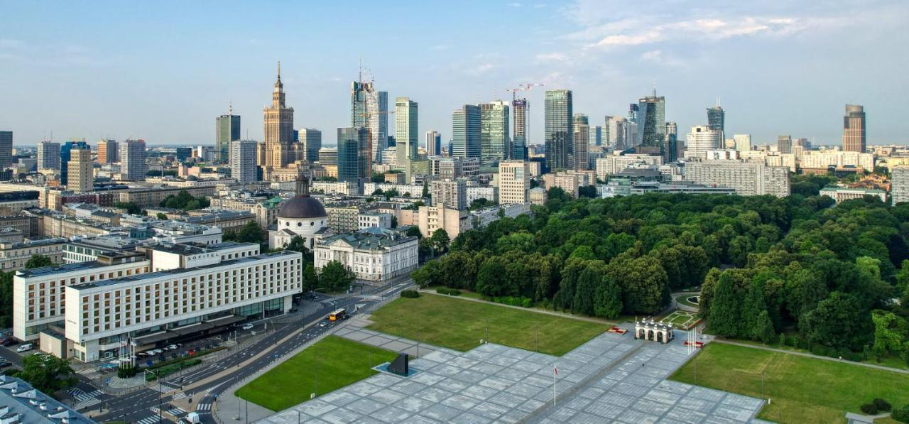 Gold 2 King Size Bed, Metro X2 Free Wifi, 50'Tv Netflix, Hbo, Appletv+ Lejlighed Warszawa Eksteriør billede