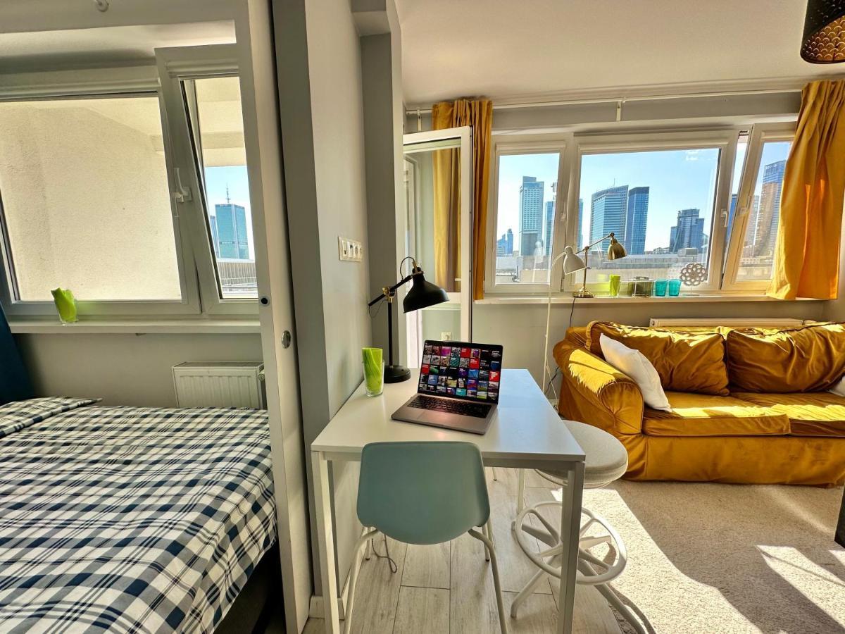 Gold 2 King Size Bed, Metro X2 Free Wifi, 50'Tv Netflix, Hbo, Appletv+ Lejlighed Warszawa Eksteriør billede