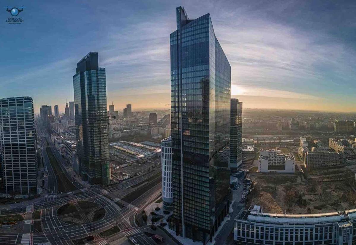 Gold 2 King Size Bed, Metro X2 Free Wifi, 50'Tv Netflix, Hbo, Appletv+ Lejlighed Warszawa Eksteriør billede